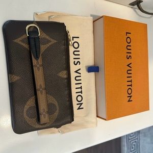 Louis Vuitton Large Monogram Pouch with Strap